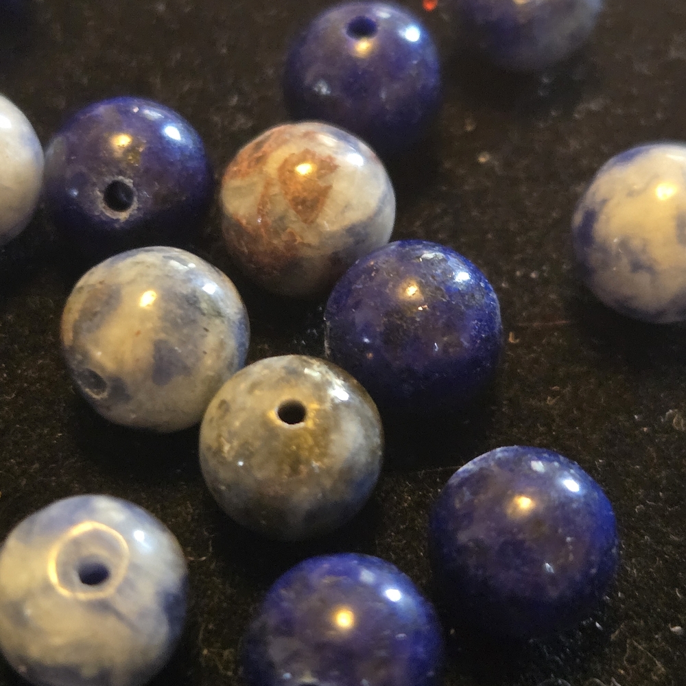 LAPIS LAZULI GEMSTONE BEADS